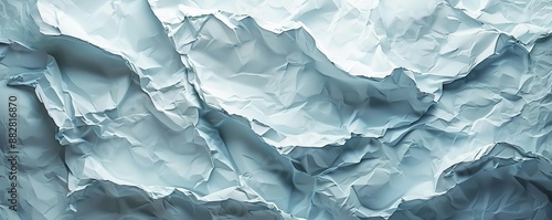 Wallpaper Mural Torn Crumpled Paper Texture Background, 4K hyperrealistic photo Torontodigital.ca
