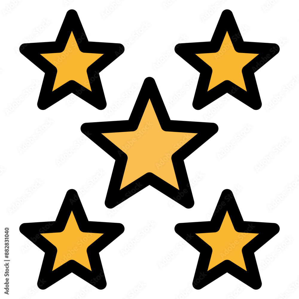 Star Icons For Design Elements Star Icons For Design Elements