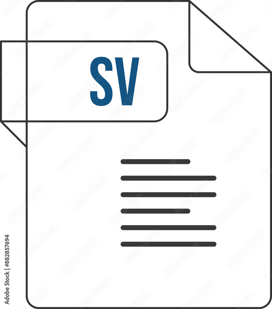 SV ip icon black outline SV ip icon black outline