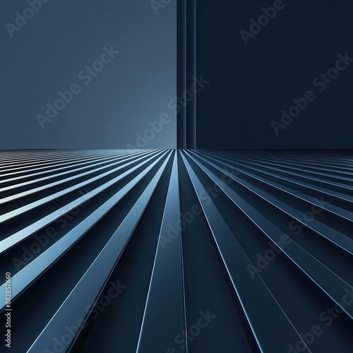 Abstract geometric background with lines converging to a vanishing point.