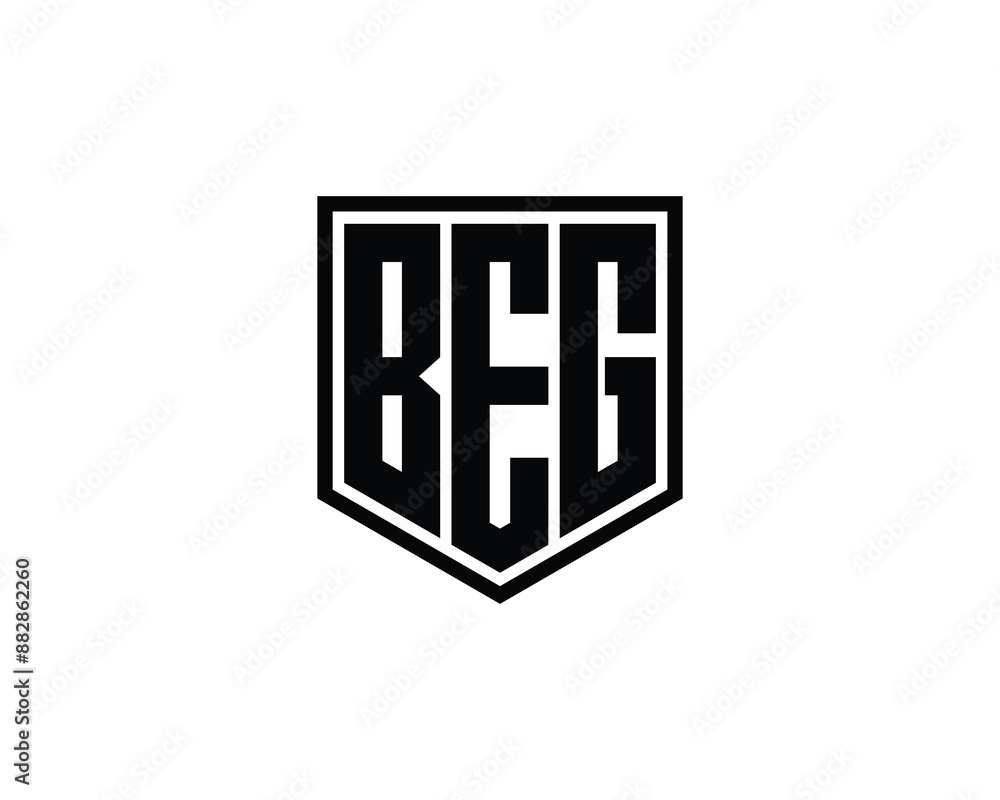 BEG Logo design vector template. BEG Logo design. BEG Logo design vector template. BEG Logo design.