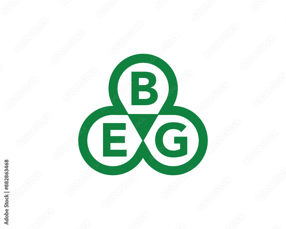 BEG Logo design vector template. BEG Logo design. BEG Logo design vector template. BEG Logo design.