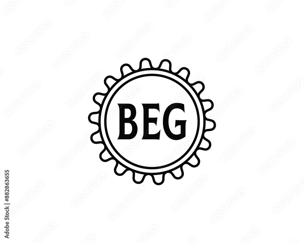 BEG Logo design vector template. BEG Logo design. BEG Logo design vector template. BEG Logo design.