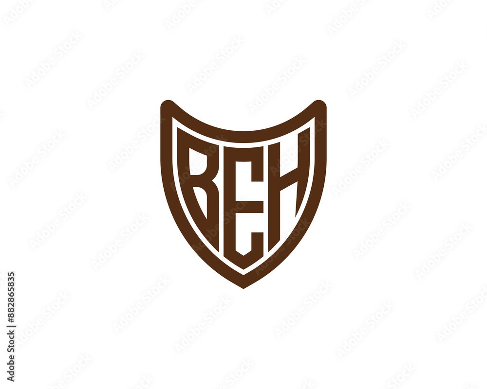 BEH Logo design vector template. BEH logo design. BEH Logo design vector template. BEH logo design.