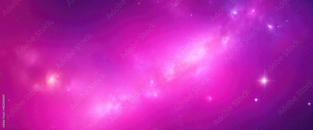 Galaxy Background with Pink and Purple Nebula Galaxy Background with Pink and Purple Nebula