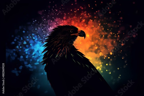 fireworks in the sky made by midjourney