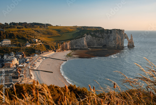 Falaise d'Aval in Étretat, Normandy, France