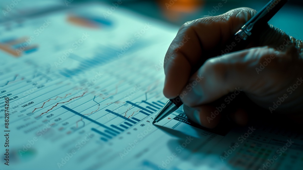 business analytics and data visualization a hand holding a black and white paper business analytics and data visualization a hand holding a black and white paper