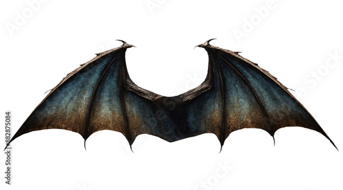 Dragon wings on Transparent background