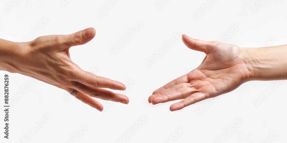 Hand gesture concept Hand gesture concept