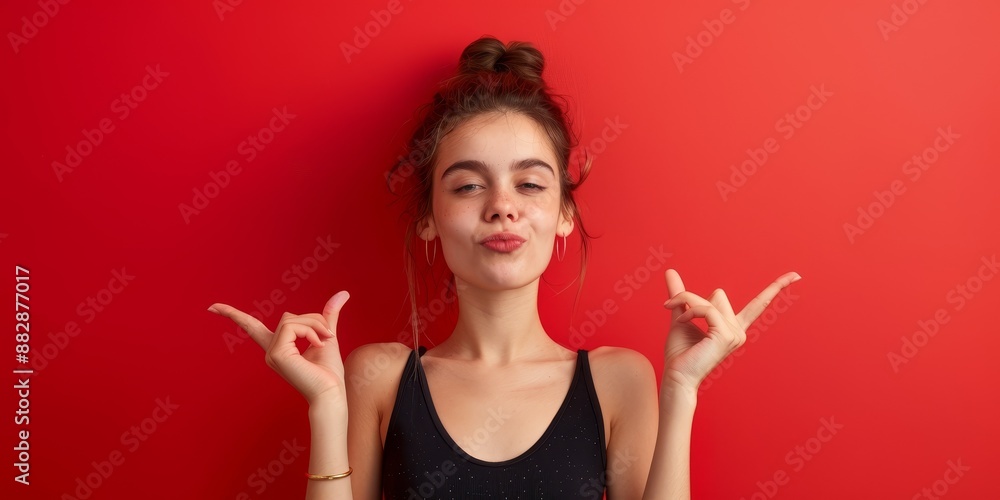 Hand gesture concept Hand gesture concept