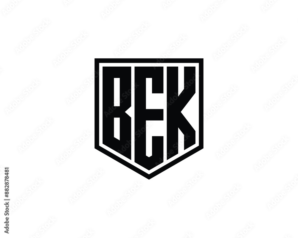 BEK logo design vector template. BEK logo design. BEK logo design vector template. BEK logo design.