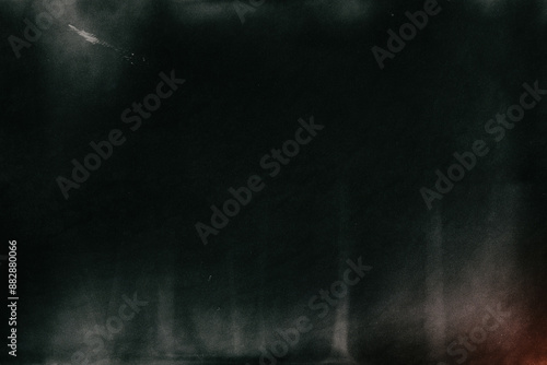 Old grunge photographic glass plate negative, analogic overlay, Abstract film texture background with grain, dust and light leak
