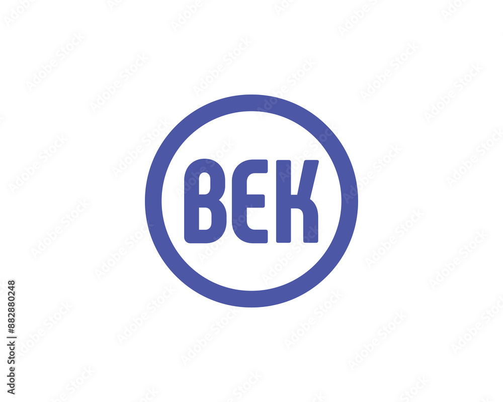 BEK logo design vector template. BEK logo design. BEK logo design vector template. BEK logo design.