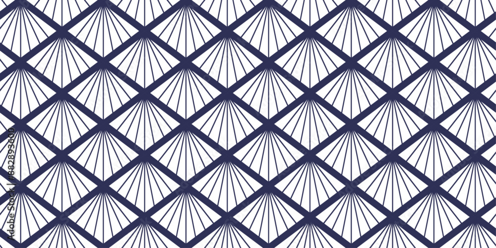 Asian pattern of repeating diamonds. Vector texture Japanese pattern. Asian pattern of repeating diamonds. Vector texture Japanese pattern.