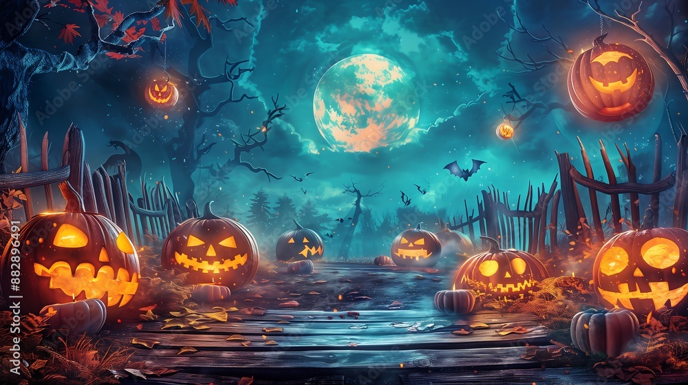 hallowen background with pumpkin hallowen background with pumpkin