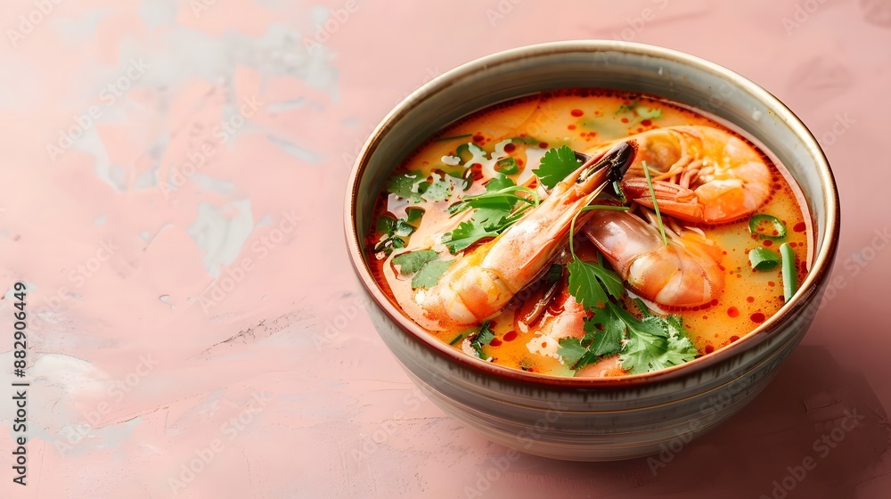 Tom Yum Soup with Prawns. Tom Yum Soup with Prawns.