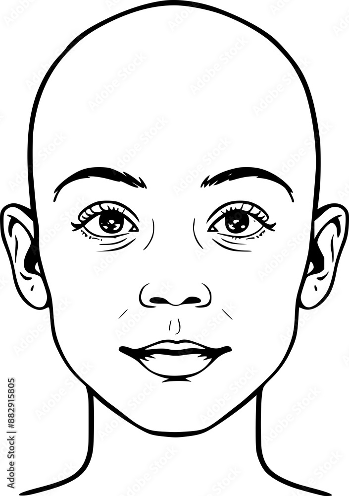 Bald Head mock up Practice Sheets for Makeup, Hair, and Art ,Bald Head Illustration for Medical and Aesthetic Training transparent , png. Bald Head mock up Practice Sheets for Makeup, Hair, and Art ,Bald Head Illustration for Medical and Aesthetic Training transparent , png.