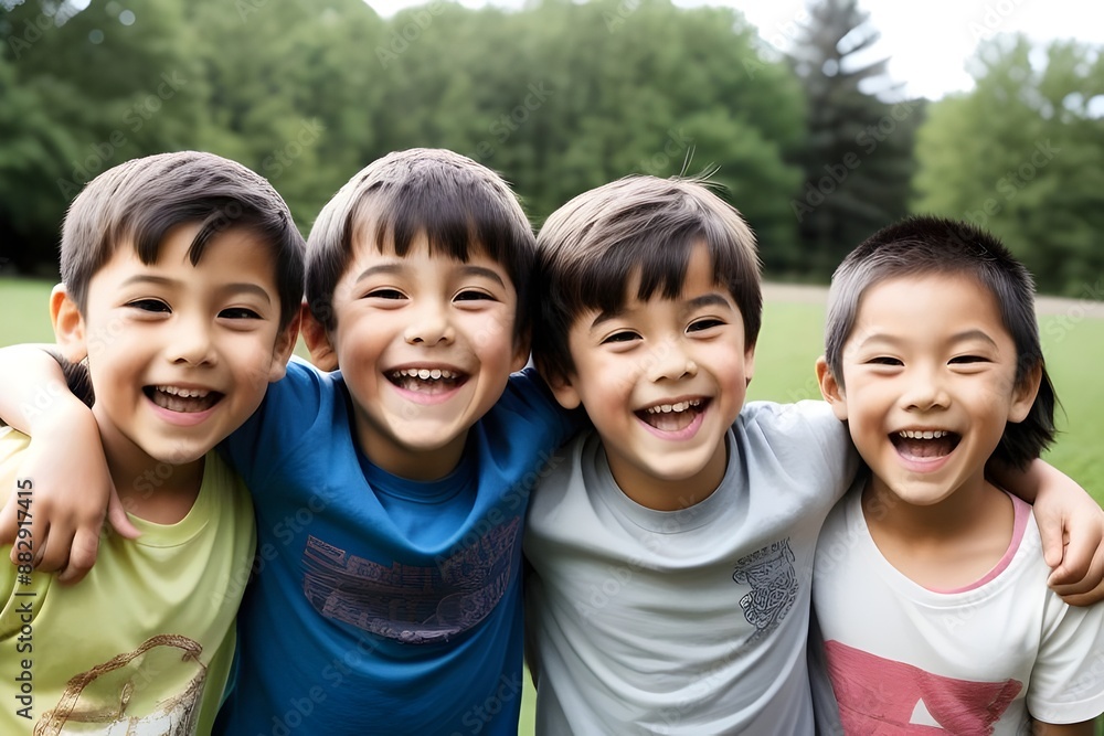 an image of happy young children, friends, siblings, smiling, laughing, Playful, Joyful, Cheerful, Excited, Fun, Together, Bonding, Hugging, Outdoors, Playground, Sunshine, Energetic, Innocent, Lively an image of happy young children, friends, siblings, smiling, laughing, Playful, Joyful, Cheerful, Excited, Fun, Together, Bonding, Hugging, Outdoors, Playground, Sunshine, Energetic, Innocent, Lively