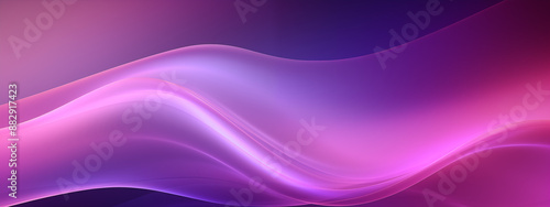 Wallpaper Mural Elegant Purple and Pink Flowing Waves Art Torontodigital.ca