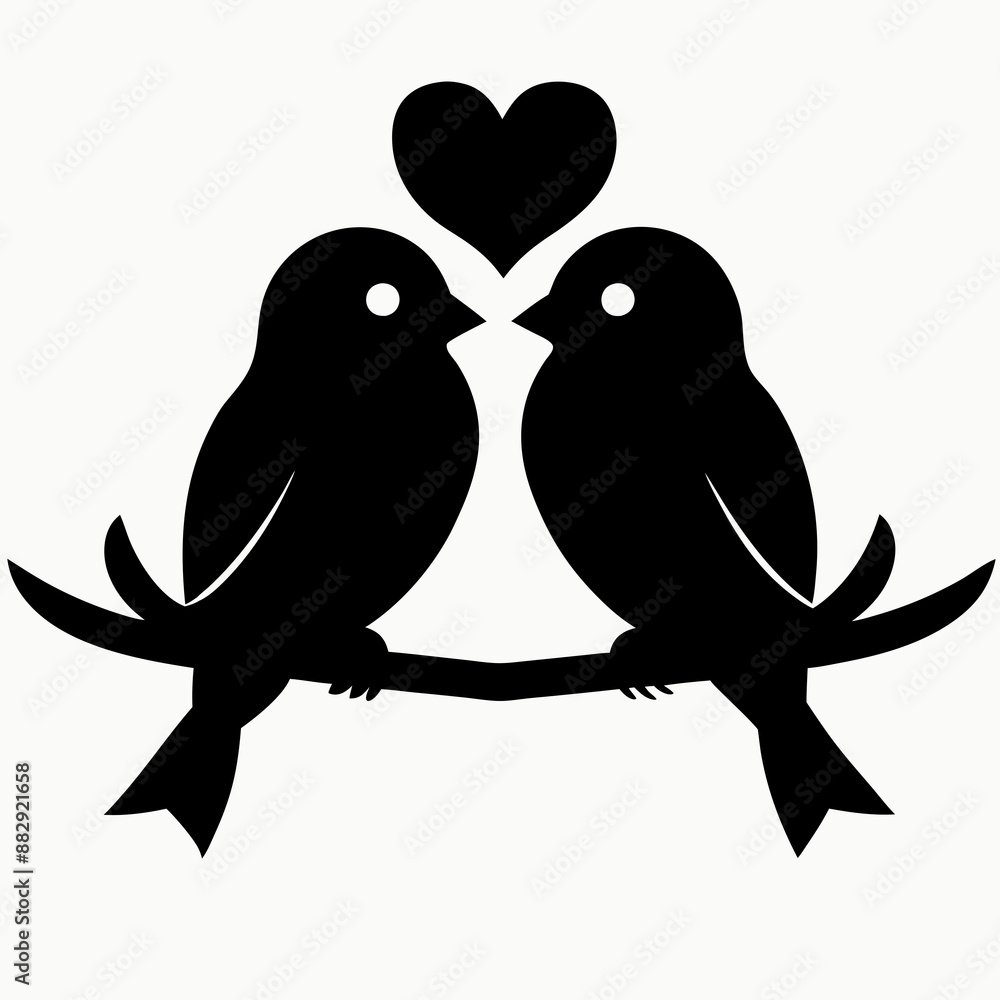 two birds on a branch two birds on a branch
