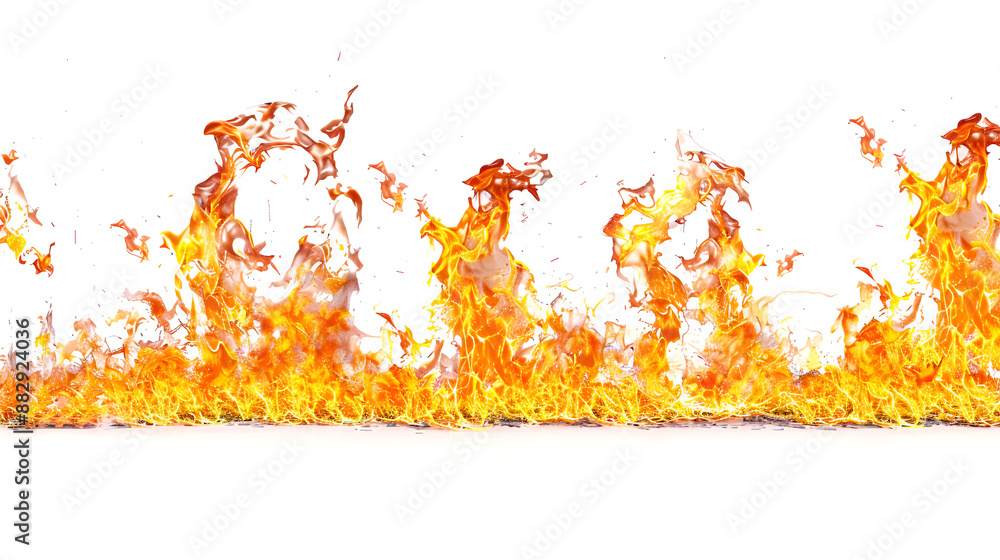 burning fire of flame and spark on white background ,Rendered flames as a firewall on a white background
burning fire of flame and spark on white background ,Rendered flames as a firewall on a white background
