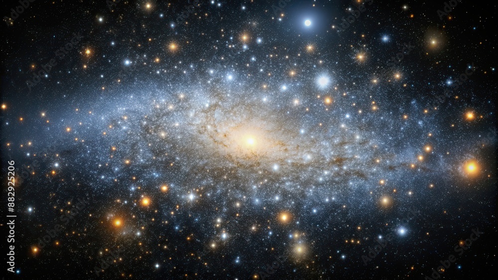 custom made wallpaper toronto digitalCloseup shot of a dwarf galaxy with scattered stars