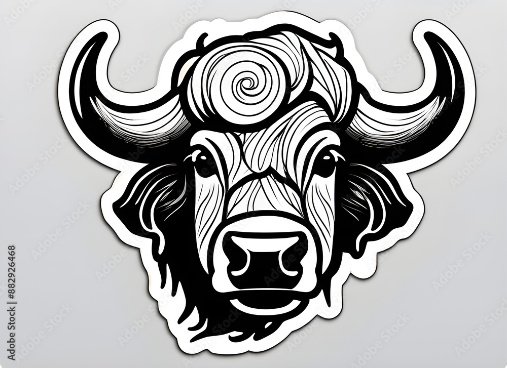 Obraz premium buffalo generative ai