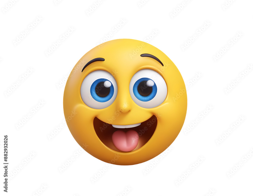 Happy emoticons faces with facial expressions. Happy emoticons faces with facial expressions.