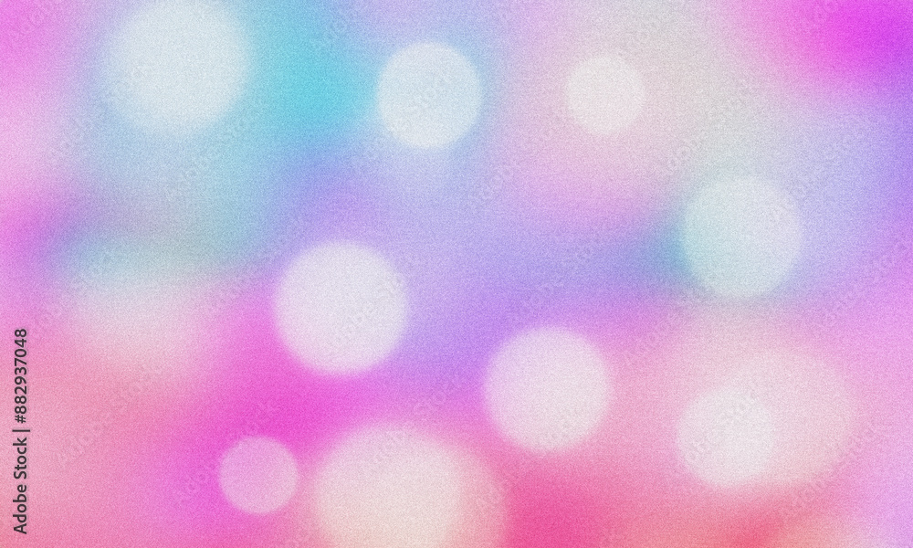 Obraz premium Dreamy bokeh effect created by grainy texture on abstract background