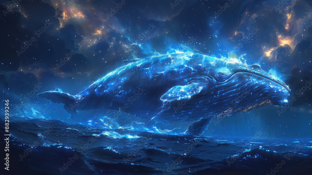 Fototapeta premium Whale