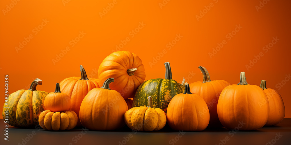 Happy Thanksgiving day traditional backdrop. Pumpkin background. Celebrating autumn holidays. Happy Thanksgiving day traditional backdrop. Pumpkin background. Celebrating autumn holidays.