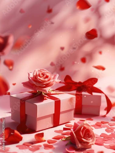 Gift wrapping, presents, romantic gifts, Valentine's Day