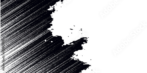 Black and white abstract grunge background with halftone style.