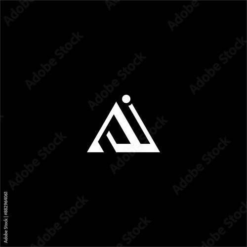 ai logo simple design photo