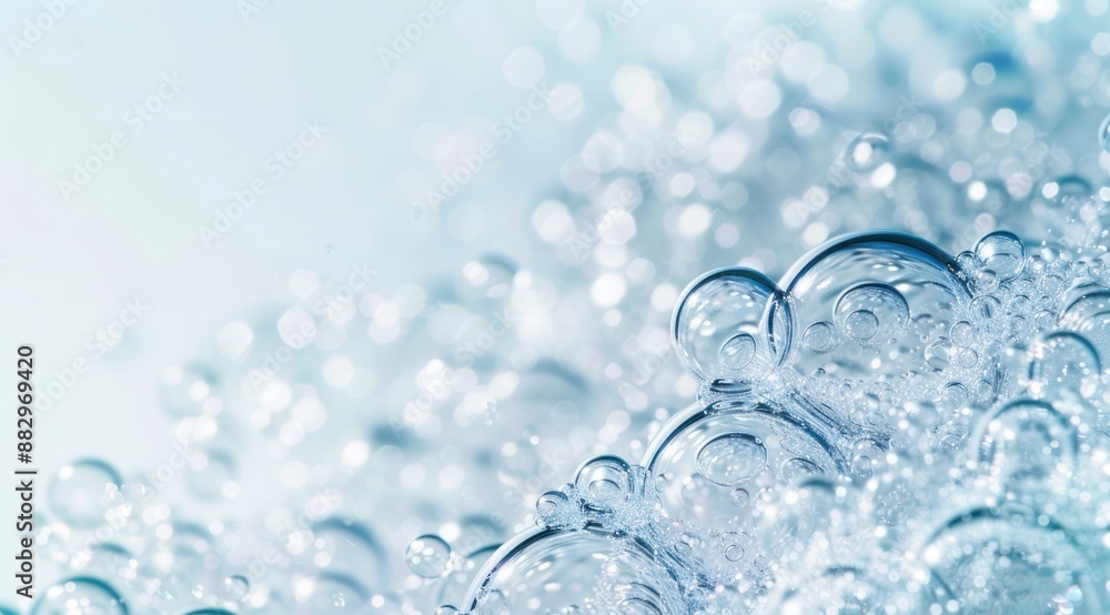 Abstract Water Bubbles Background Abstract Water Bubbles Background