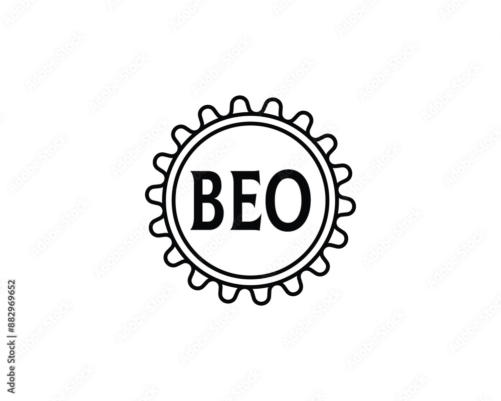 BEO logo design vector template. BEO logo design. BEO logo design vector template. BEO logo design.