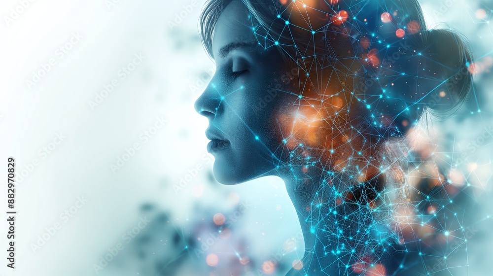 Modern and innovative background for a PPT, smart medical technology and innovative healthcare Modern and innovative background for a PPT, smart medical technology and innovative healthcare