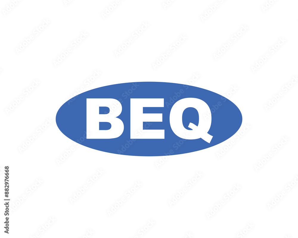 BEQ logo design vector template. BEQ logo design. BEQ logo design vector template. BEQ logo design.