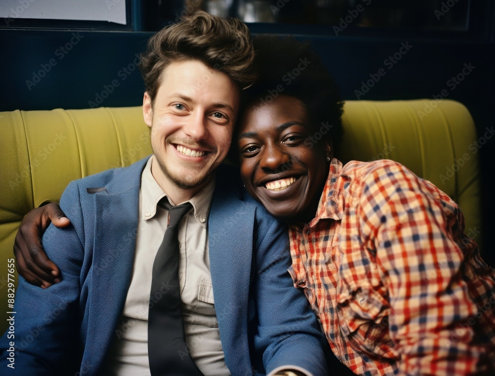 Photograph of people facing camera with smile Photograph of people facing camera with smile