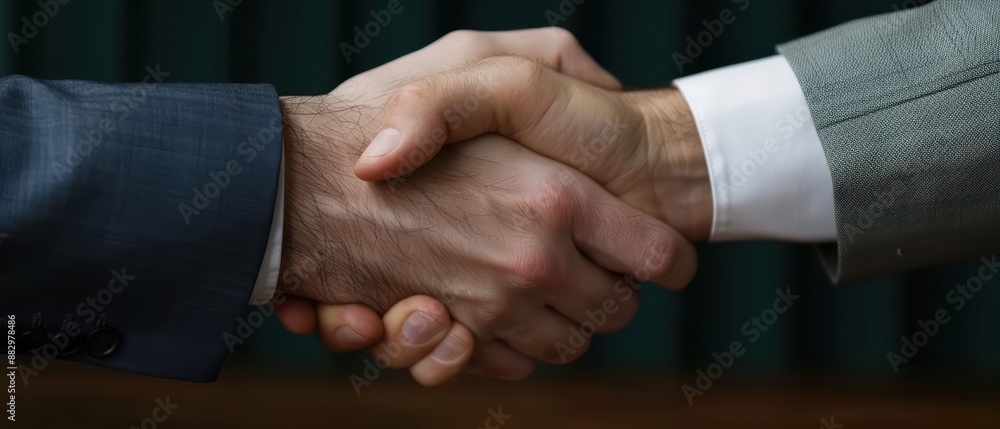 Obraz premium An agreement outlines the terms and conditions mutually accepted by the involved parties