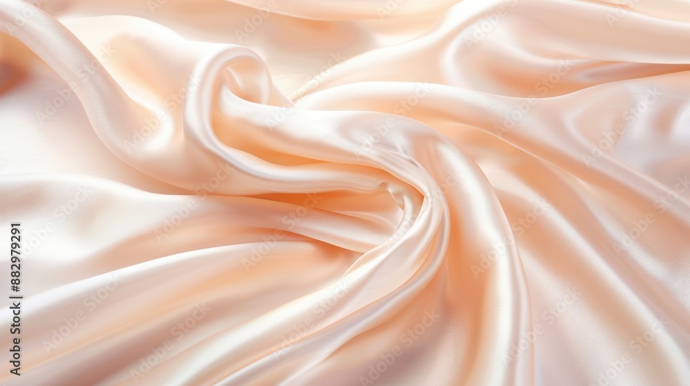 A piece of fabric with a very soft and smooth texture A piece of fabric with a very soft and smooth texture