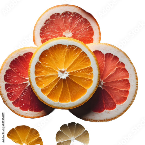 Fresh Citrus Fruits Vibrant Lemons, Limes, and Grapefruits for Healthy Living | Microstock Photo photo