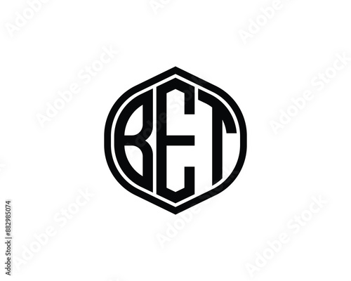 Free Download BET Logo design vector template. BET letter logo design. - GFXLoad