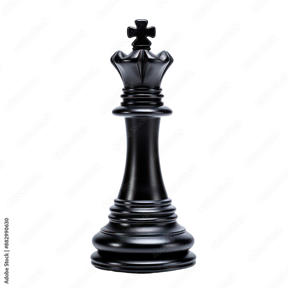 a single one black chess queen cut out a single one black chess queen cut out