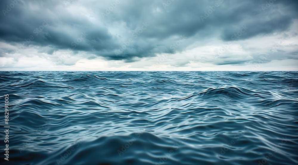 Fototapeta premium stormy sea waves