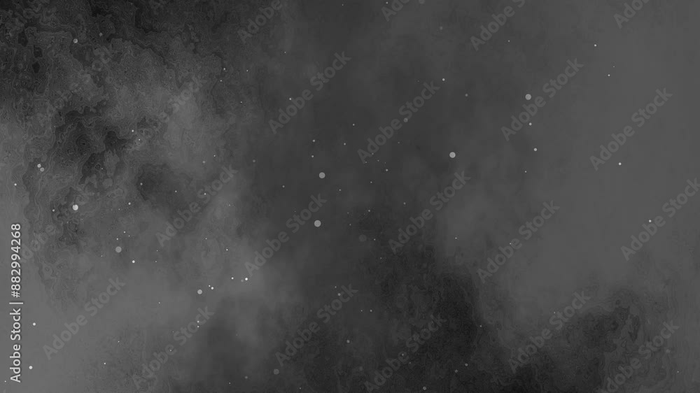 Dark, cloudy, background with scattered, white dots. Dark, cloudy, background with scattered, white dots.