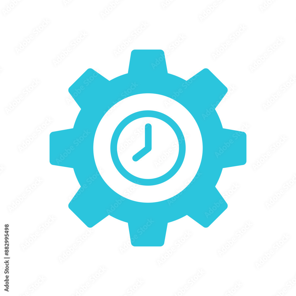 Effective Time. isolated on white background. From blue icon set. Effective Time. isolated on white background. From blue icon set.