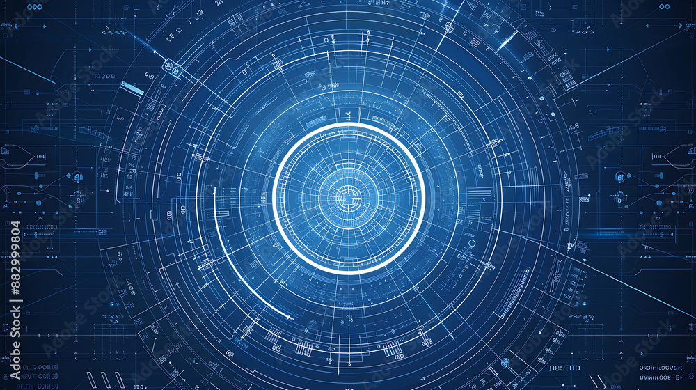 Obraz premium technology background
