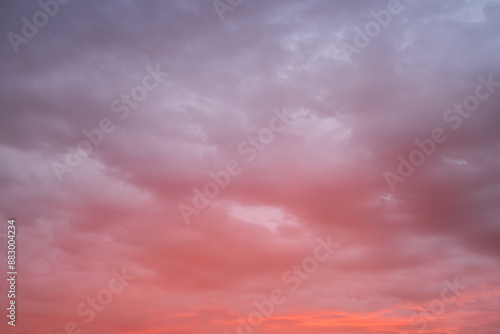 Sky with clouds